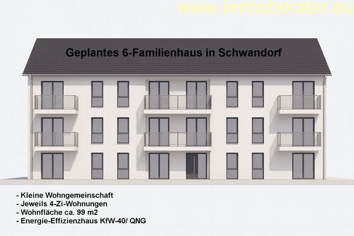 Foto - Projektierte 4-Zi-Whg WFL ca. 99 m² beste Bauqualität-KfW 40 QNG Qualität jetzt clever kaufen u. erst bei Fertigstellung bezahlen!