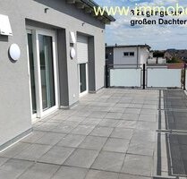 Exklusive 2-Zimmer-Penthouse-Wohnung mit riesiger Dachterrasse von 36 m2-Westausrichtung exkl. Ausstattung moderner Grundriss ab 01.03.2026. - Kemnath