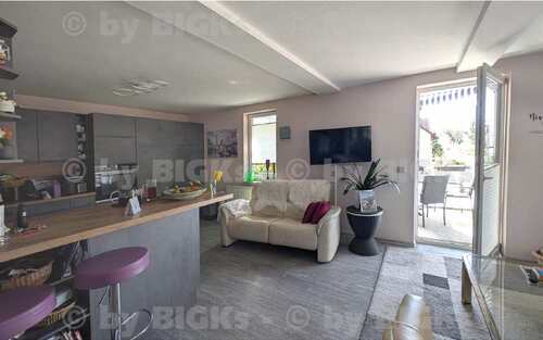 Kuechenseite - BIGKs - Zella-Mehlis: 4 Raumwohnung mit Balkon und Saunazimmer (;-)