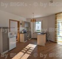 BIGKs - Suhl-Mitte- vollmöblierte 2 Zimmer Wohnung mit Duschbad und offener Küche (-;)