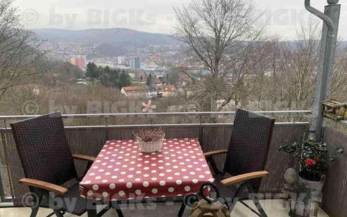 Aussicht - 3 Zimmer Etagenwohnung zur Miete in Suhl
