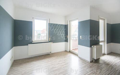 Wohnraum - 1 Zimmer Etagenwohnung zur Miete in Suhl