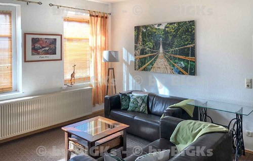 Wohnraum - BIGKs - Halle - Ammendorf - Möblierte 2 Raumwohnung,Wohnküche,Bad mit Wanne und Dusche (-;)