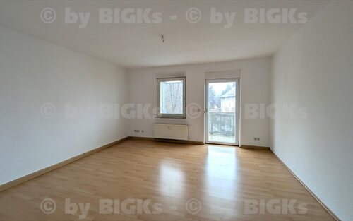 Wohnraum - BIGKs: Suhl-Leninring: 3 Raum Wohnung Suhl,sep.Küche,Wannenbad, Balkon (-;)
