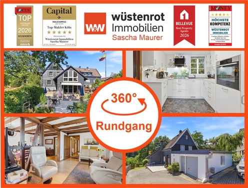 Startbild - Mit 3D: Naturnah wohnen mit Freiraum – Charaktervolles Einfamilienhaus auf großzügigem Grundstück