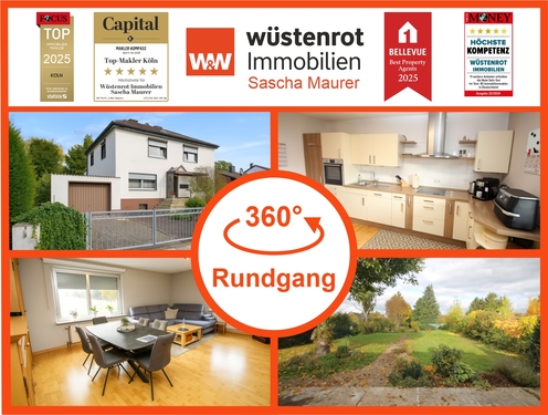 Startbild - Mit 3D: Charmantes Dreifamilienhaus auf großem Grundstück – ideal für Anleger oder Familien