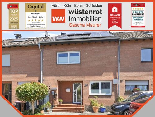 Startbild - Modernisiert & energieeffizient! 161 m² Wohnkomfort mit Wärmepumpe, PV-Anlage in einer Sackgasse.