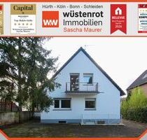 Mit 3D-Rundgang: Ein- bis Zweifamilienhaus in Köln mit weiterem Grundstück