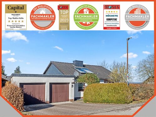 Startbild - VERKAUFT: Mit 3D: Familienparadies mit großem Grundstück & viel Natur - sehr gepflegtes Einfamilienhaus