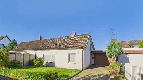 EG_Aussen - 3 Zimmer Doppelhaushälfte zum Kaufen in Buxtehude