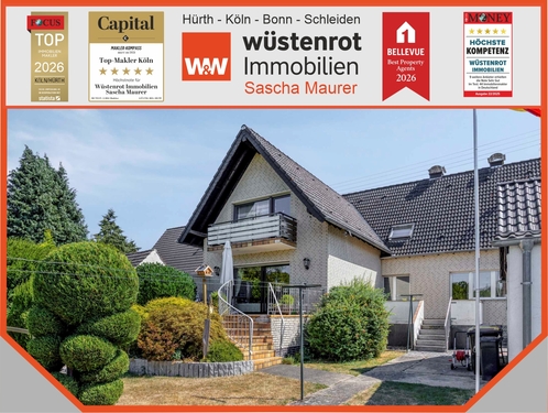 Weilerswist Unionstr Startbild 2 - Echtes Raumwunder auf großem Sonnen-Grundstück in guter Wohnlage. Hier ist flexible Nutzung möglich!