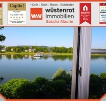 Erste Reihe Rheinblick! Sofort beziehbare zwei Zimmer mit kleinem Balkon, Stellplatz und Garage. TOP - Königswinter
