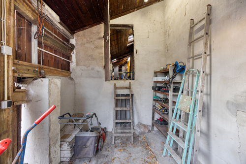 Ansicht Werkstatt, Dachboden - 