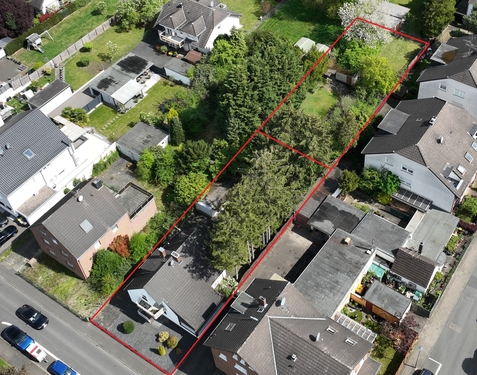 Grundstücke GS geteilt - 