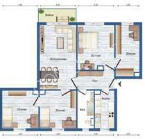 Für den gehobenen Anspruch - 5 Zimmer WG geeignet, frisch renoviert mit Balkon! - Annaburg