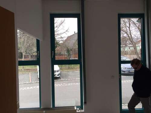 Blick zum Stellplatz - 