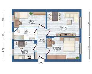 2026 im neuen Zuhause! 3 Zimmer, Garage möglich! - Elstra