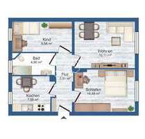 2026 im neuen Zuhause! 3 Zimmer, Garage möglich! - Elstra