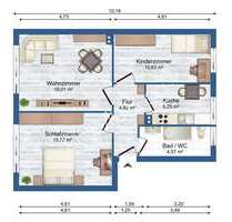 Renovierte 3 Zimmer Wohnung zu vermieten. - Höhnstedt