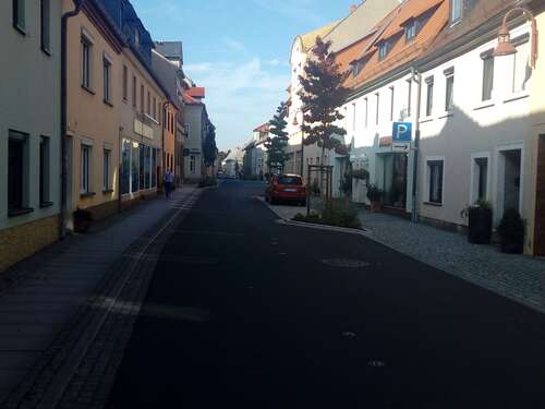 vor dem Objekt - 
