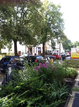 Blick von der Haustür nach rec - 