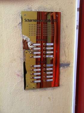 Klingelschild - 1- Zimmerwohnung mit 44,00 m&sup2; in Berlin zur Miete