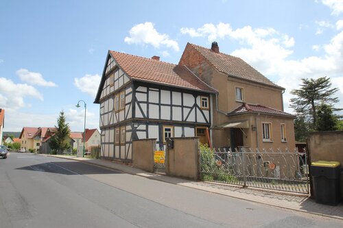 Foto - Werra-Suhl-Tal-OT Horschlitt, EFH + Nebengeb.