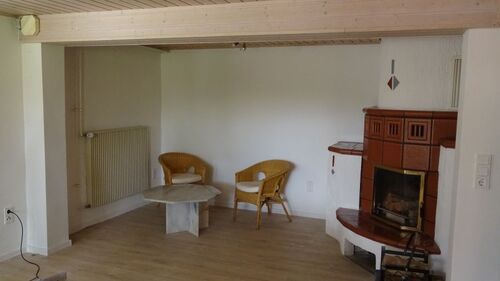 Wohnzimmer und Kamin - 