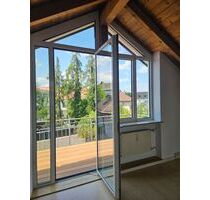 Loft Wohnung über den Dächern von Traunstein mit Balkon