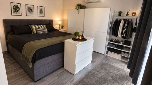 Einliegerwohnung Schlafzimmer - 