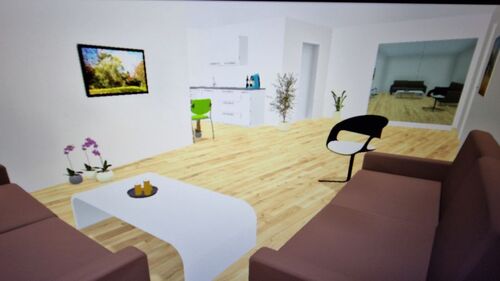 Beispielplan - Erdgeschoßwohnung mit 55,00 m² in Hessisch Oldendorf zur Miete