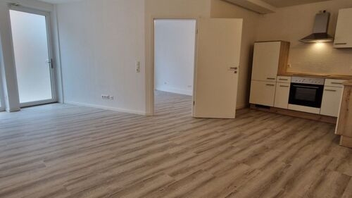 Wohn- & Küchenbereich - 2 Zimmer Erdgeschoßwohnung in Hessisch Oldendorf