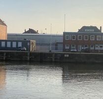 Provisionsfrei* Provisionsfrei: Gewerbehof am Wasser im Fischereihafen - 2 Bürogebäude, 240 m² Lager & 13 Garagen - Bremerhaven