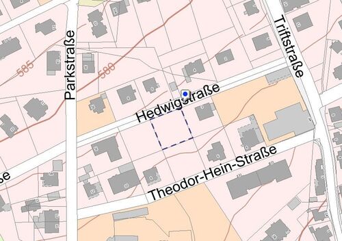 Hedwigstraße Karte - Grundstück in Goslar