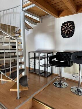 Wendeltreppe Maisonette ins OG - Maisonettenwohnung mit 62,00 m² in Leonberg zur Miete