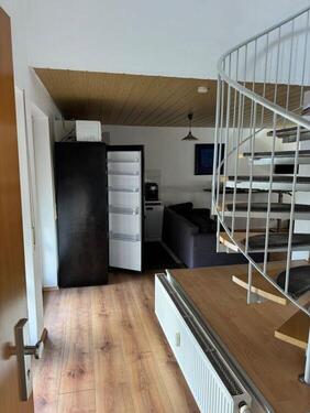 offene Küche - 2 Zimmer Maisonettenwohnung in Leonberg