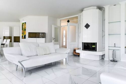 Wohnbereich mit Kamin - 