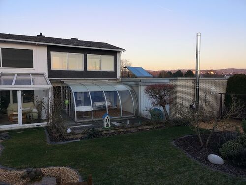 Rückansicht mit Anbau - 