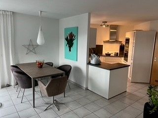 Wohnzimmer/Küche 2 - 4- Zimmerwohnung mit 104,50 m&sup2; in Plettenberg zur Miete