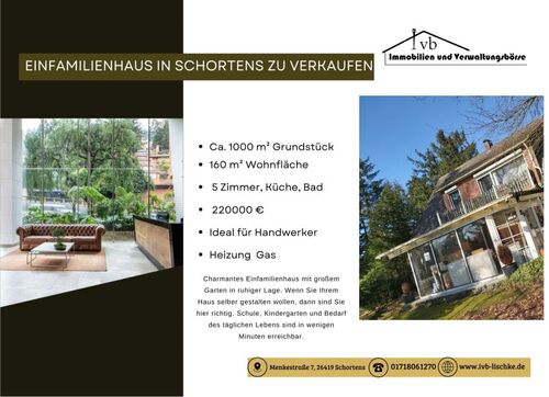 Flyer - Provisionsfrei* Haus in Schortens