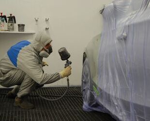 Autolackiererei KFZ-Werkstatt Lackieranlage (Gewerbehalle Werkhalle ) in TOP Lage von Dieburg