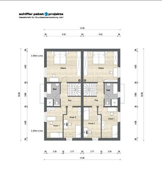 Obergeschoss - Doppelhaushälfte mit 132,00 m&sup2; in Zehdenick zum Kaufen