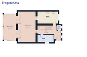 Erdgeschoss - 4 Zimmer Doppelhaushälfte in Oldenburg