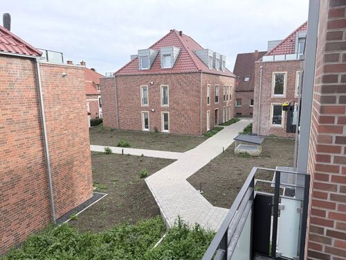 Die Aussicht vom Balkon - 