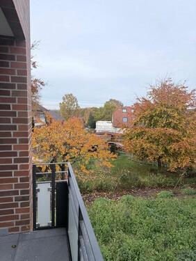 Die Aussicht vom Balkon - 