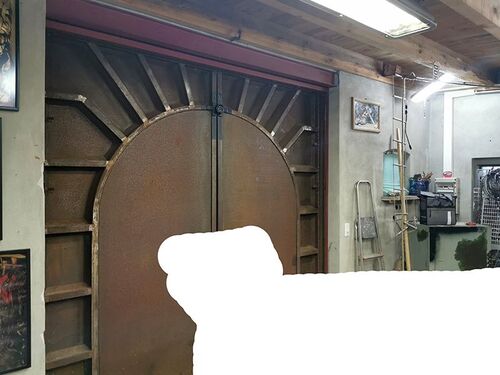 schweres Garagentor - 