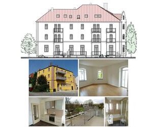 2 sanierte Altbauwohnungen 105 + 92 qm, je mit 2 Balkonen, Bambus-Parkett, hohe Räume, ruhig, nähe KUKA Augsburg