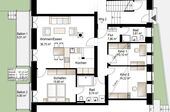 Grundriss Wohnung 2 - 