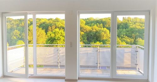 Aussicht - *Penthousefeeling* 2- Zi.-DG-WHG ruhige NATURNAHE LAGE max. 2 PersNichtr. zum 1.9.26