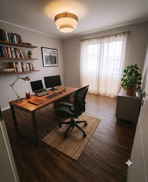 Schlafzimmr als Büro - 